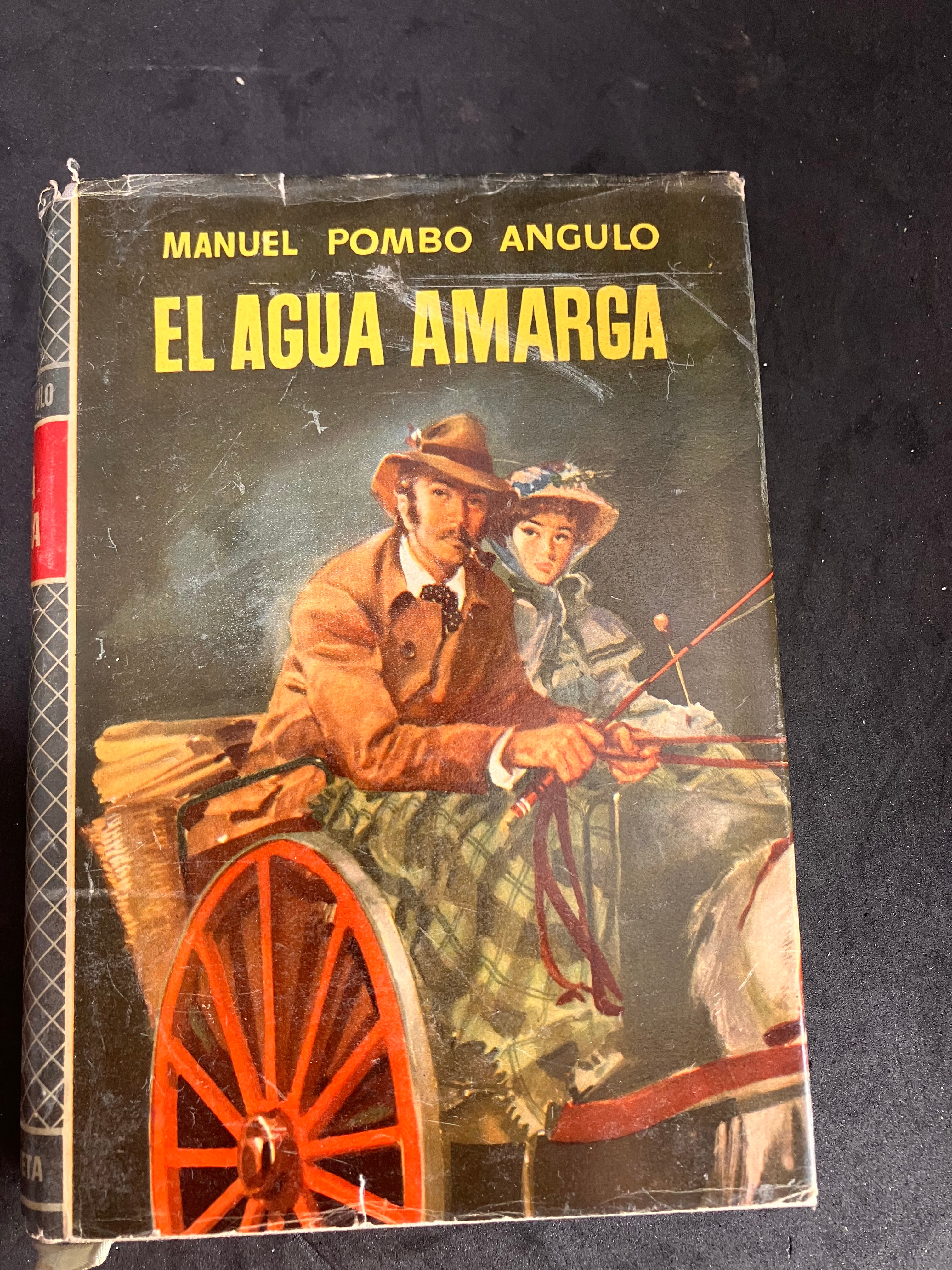 Manuel Pombo Angulo – El agua amarga (1ʳᵉ édition, 1952 – jaquette originale)
