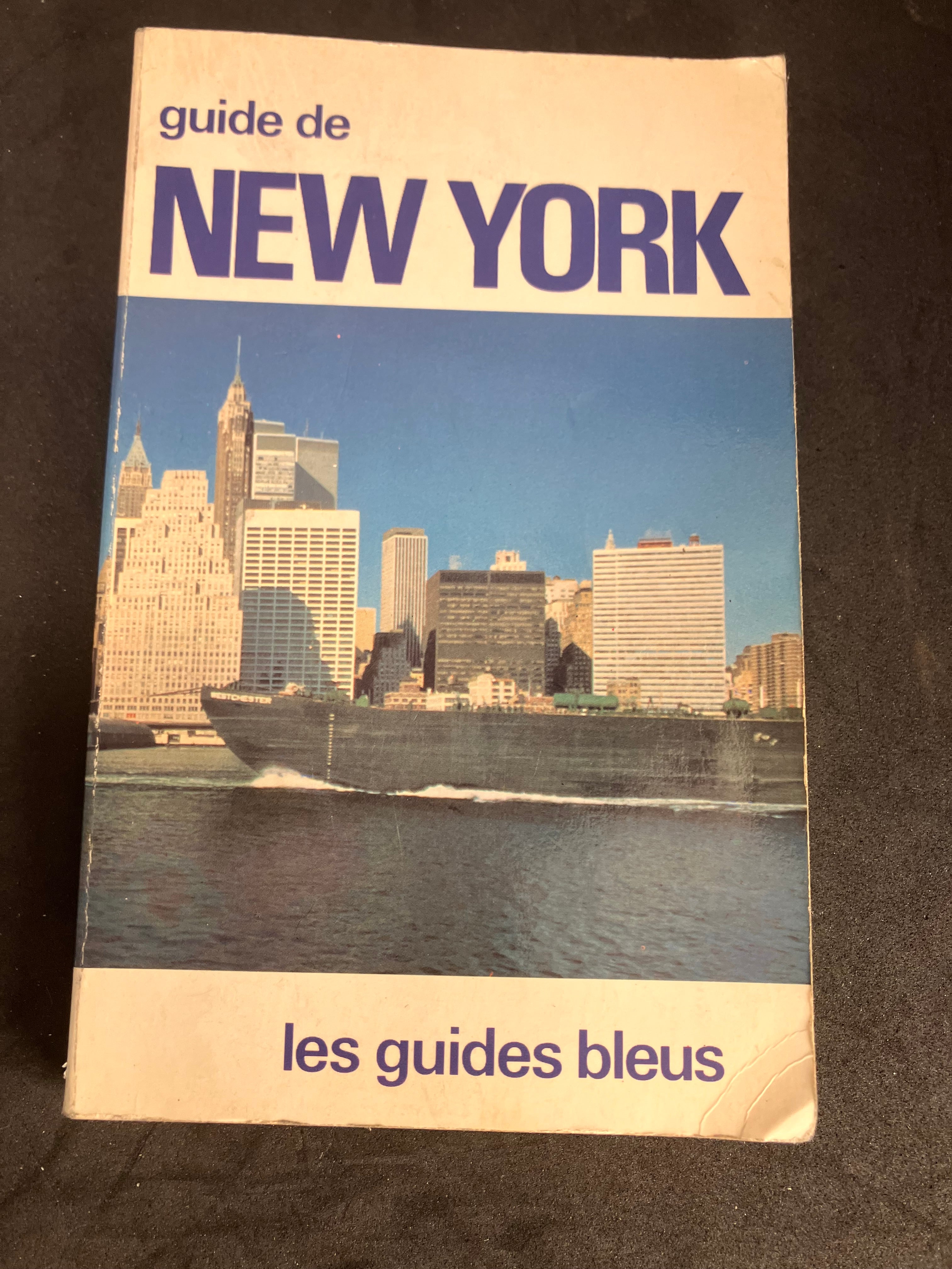 Guide de New York – Les Guides Bleus (Hachette, 1980)