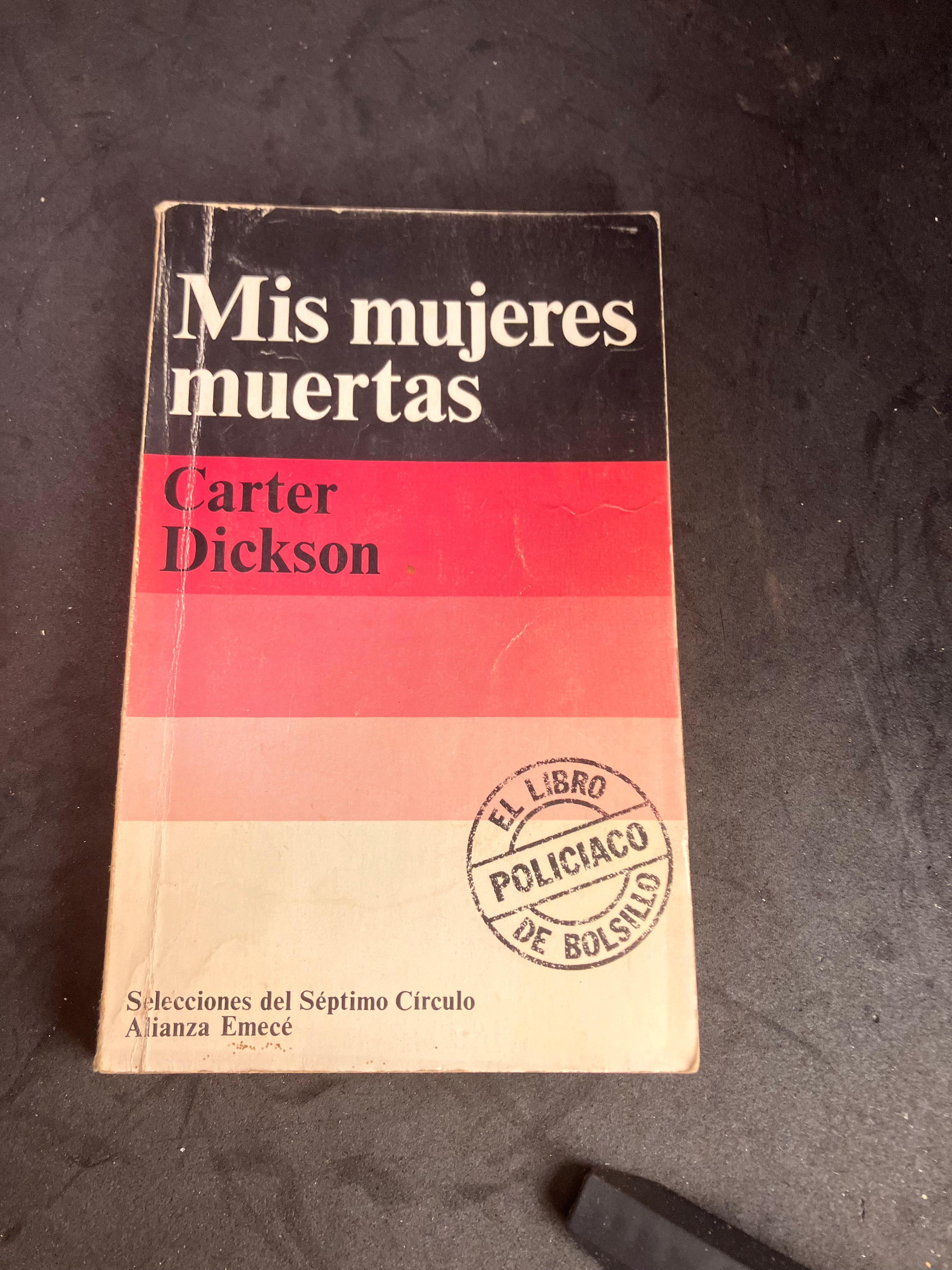 Lot de 4 romans policiers vintage – El Libro Policiaco de Bolsillo (Alianza / Emecé, 1976–1977)