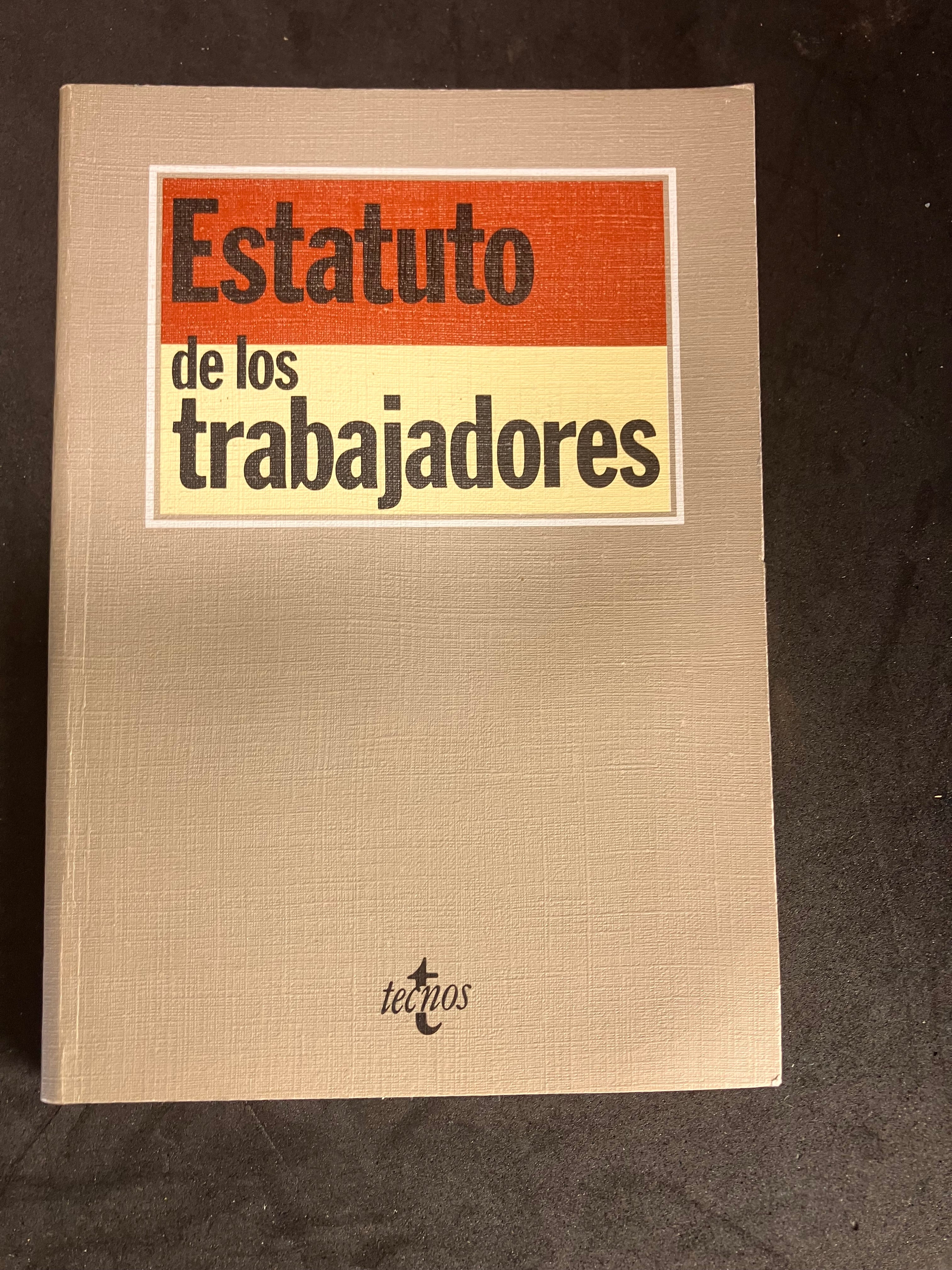 Estatuto de los Trabajadores – Editorial Tecnos (1991)