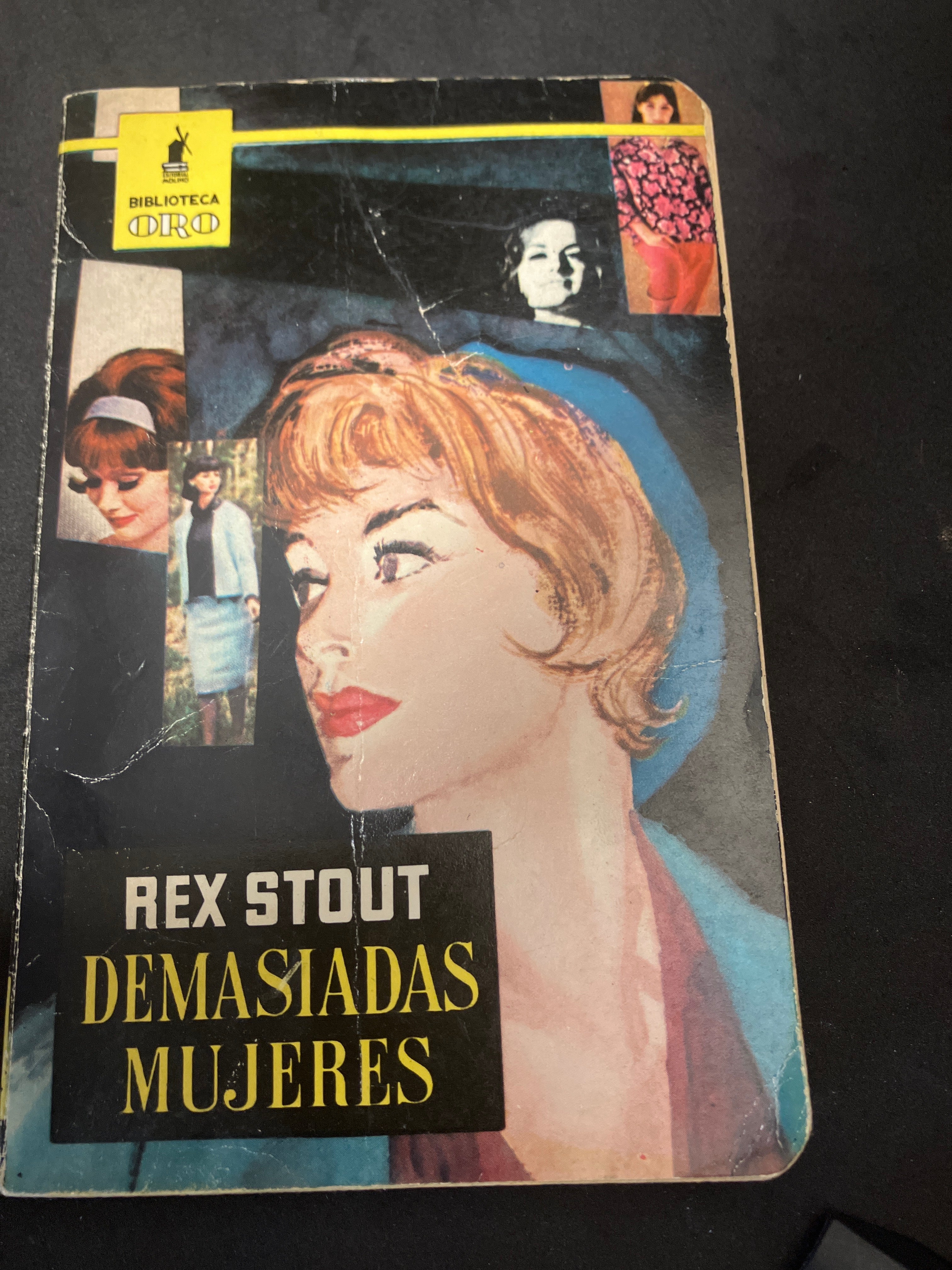 Rex Stout — Demasiadas mujeres (1962) • Editorial Molino “Biblioteca Oro”