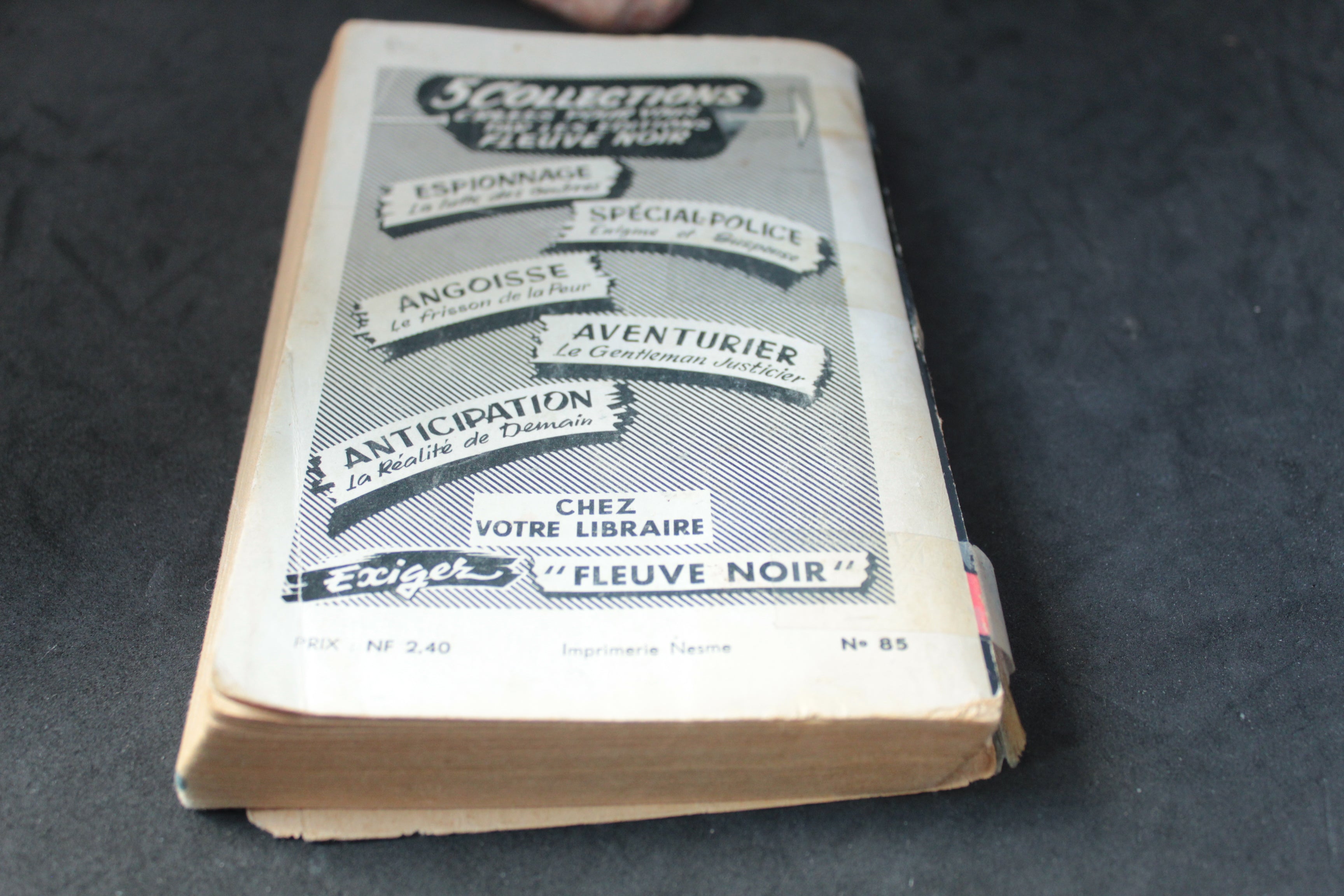 San-Antonio – Le fil à couper le beurre (Édition originale Fleuve Noir n°85, 1955)