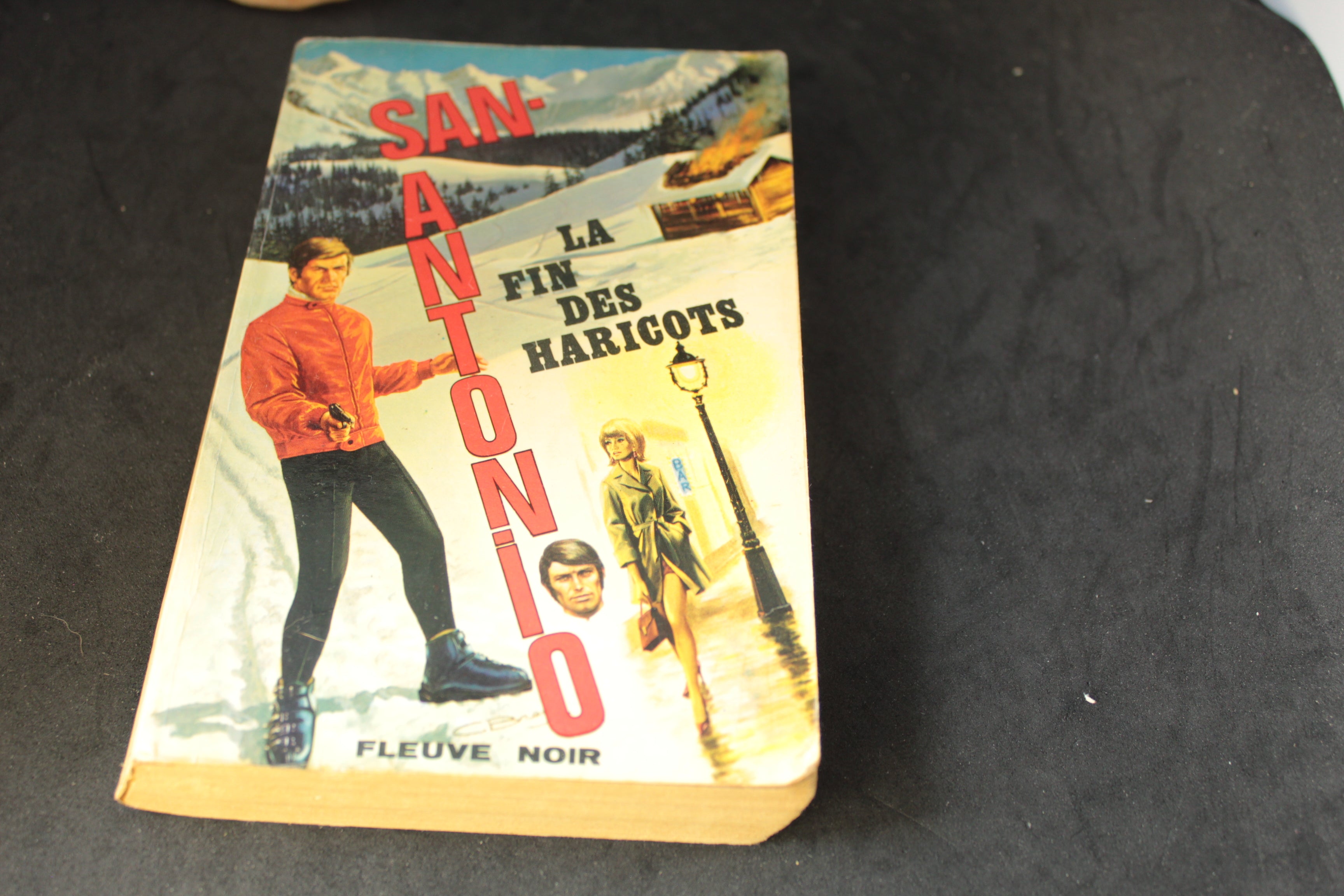 San-Antonio – La fin des haricots (Frédéric Dard) – Fleuve Noir 1967 – Polar français vintage