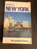 Guide de New York – Les Guides Bleus (Hachette, 1980)