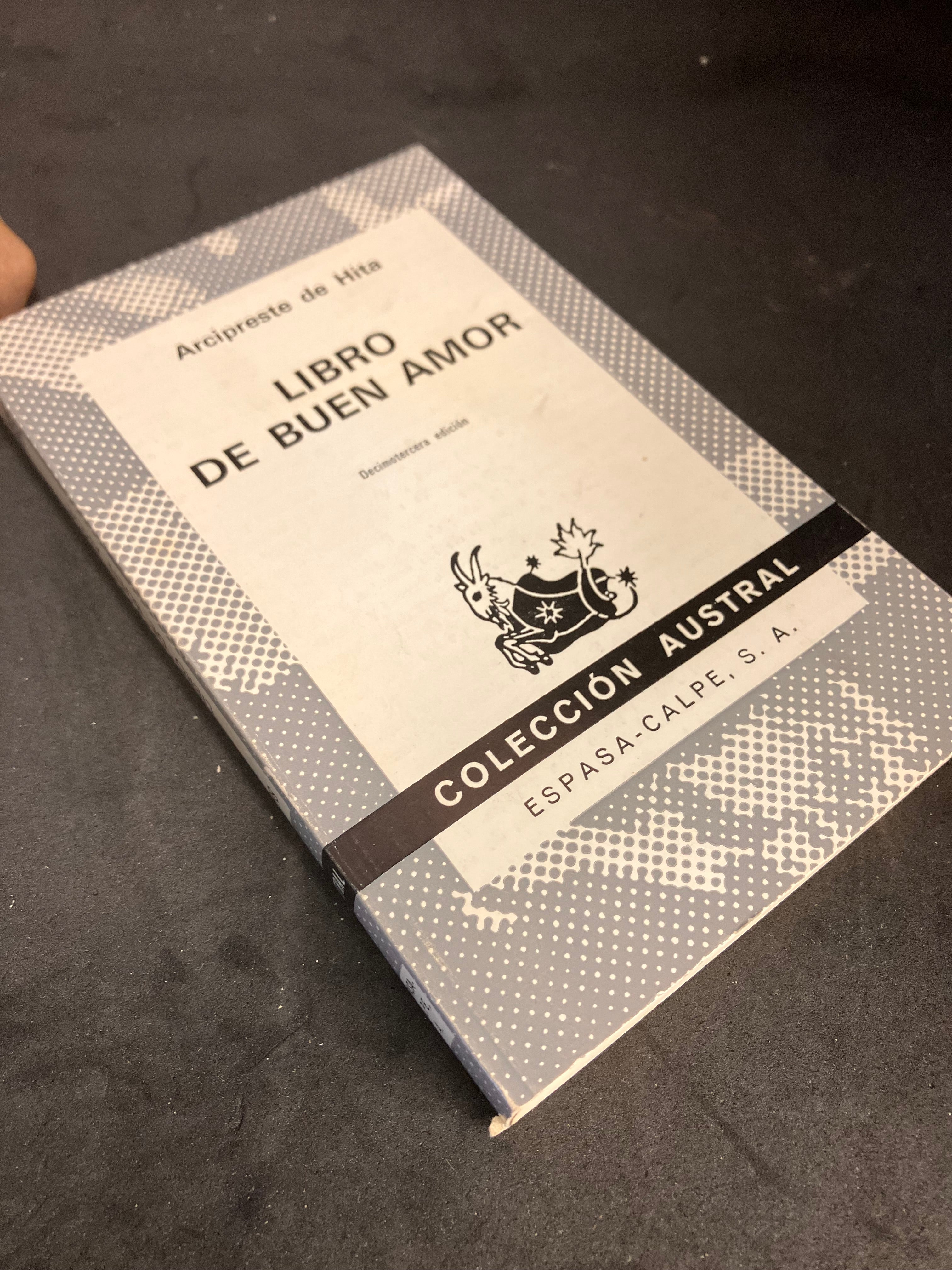 Libro de Buen Amor – Arcipreste de Hita (Colección Austral, 1973, 13e édition)
