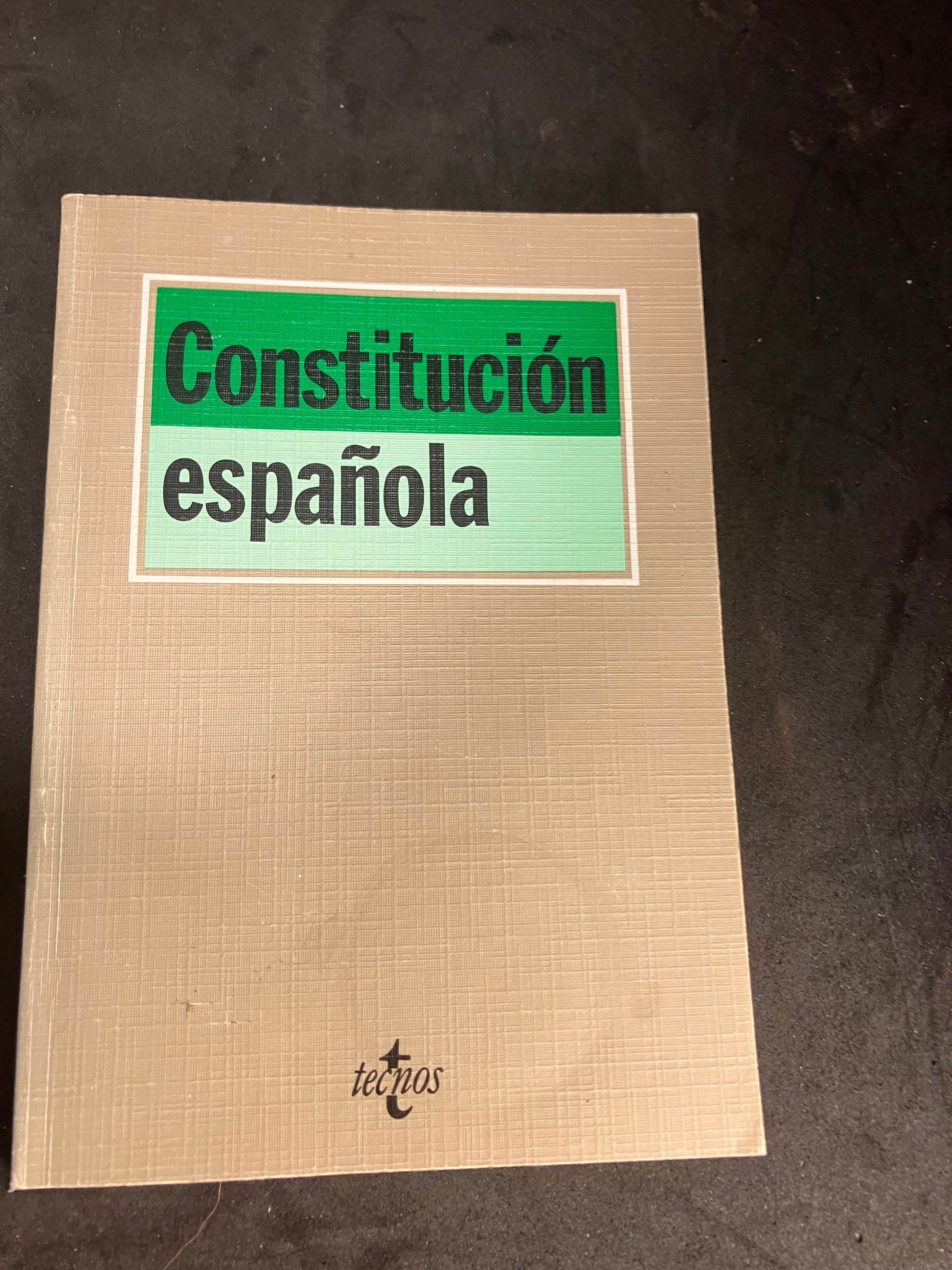 Constitución Española – Editorial Tecnos (1987)