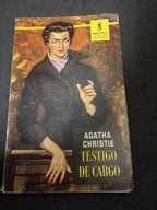 Testigo de cargo – Agatha Christie (Editorial Molino, Biblioteca Oro, 1958, trad. C. Peraire del Molino, couv. Pablo Ramírez)