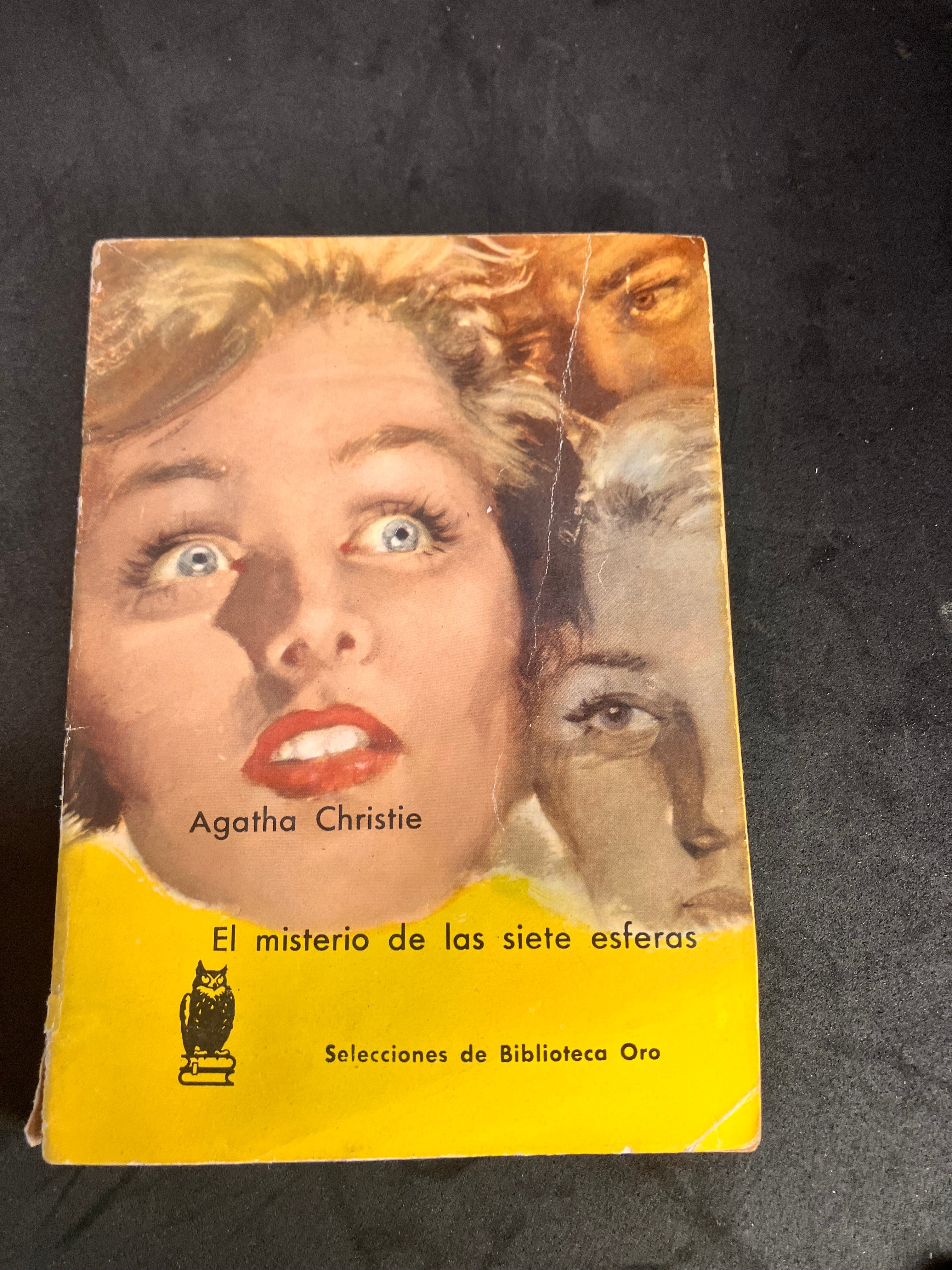 El misterio de las siete esferas – Agatha Christie (Editorial Molino, Selecciones de Biblioteca Oro, 2ª edición, 1960; trad. Carlos Paytuvi de Sierra)