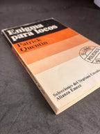 Lot de 4 romans policiers vintage – El Libro Policiaco de Bolsillo (Alianza / Emecé, 1976–1977)