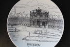 Assiette décorative murale Dresden – Der Zwinger (Uhlenhorst, fondée en 1879)