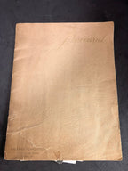 Catalogue Baccarat – Cristalleries de Baccarat – Exposition & Tarifs (1958)