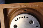 Baromètre & thermomètre vintage – SIPA Paris – céramique brun ocre (années 50-60)
