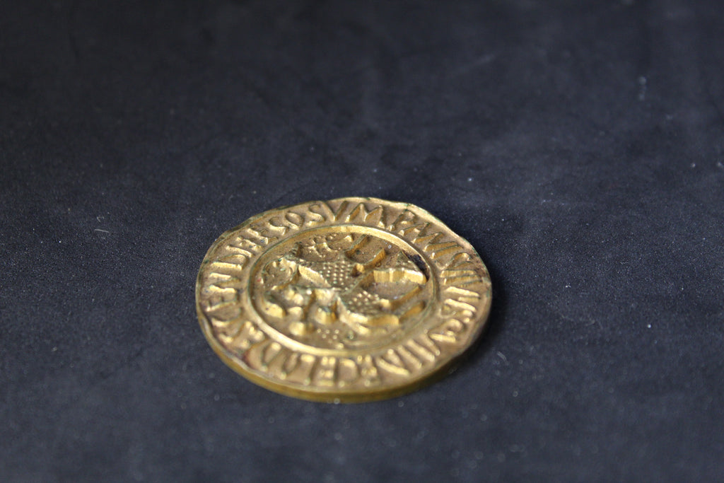 Médaille commémorative en bronze – reproduction d’un sceau médiéval (1967)