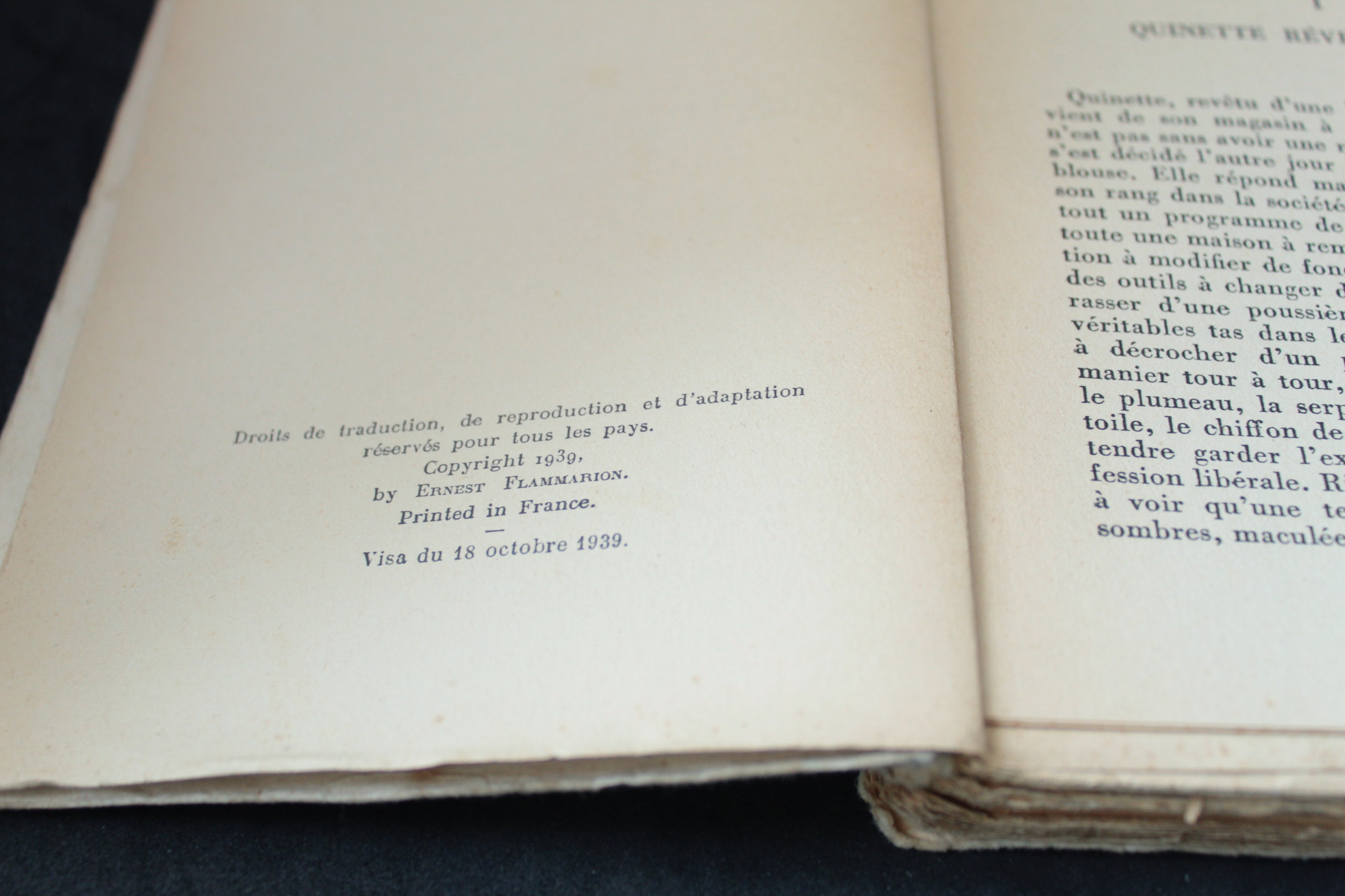Jules Romains – Vorge contre Quinette (Les Hommes de bonne volonté XVII) – Édition originale Flammarion