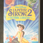 VHS Disney – La Petite Sirène 2 : Retour à l’Océan (2000, édition française RTL, Buena Vista)