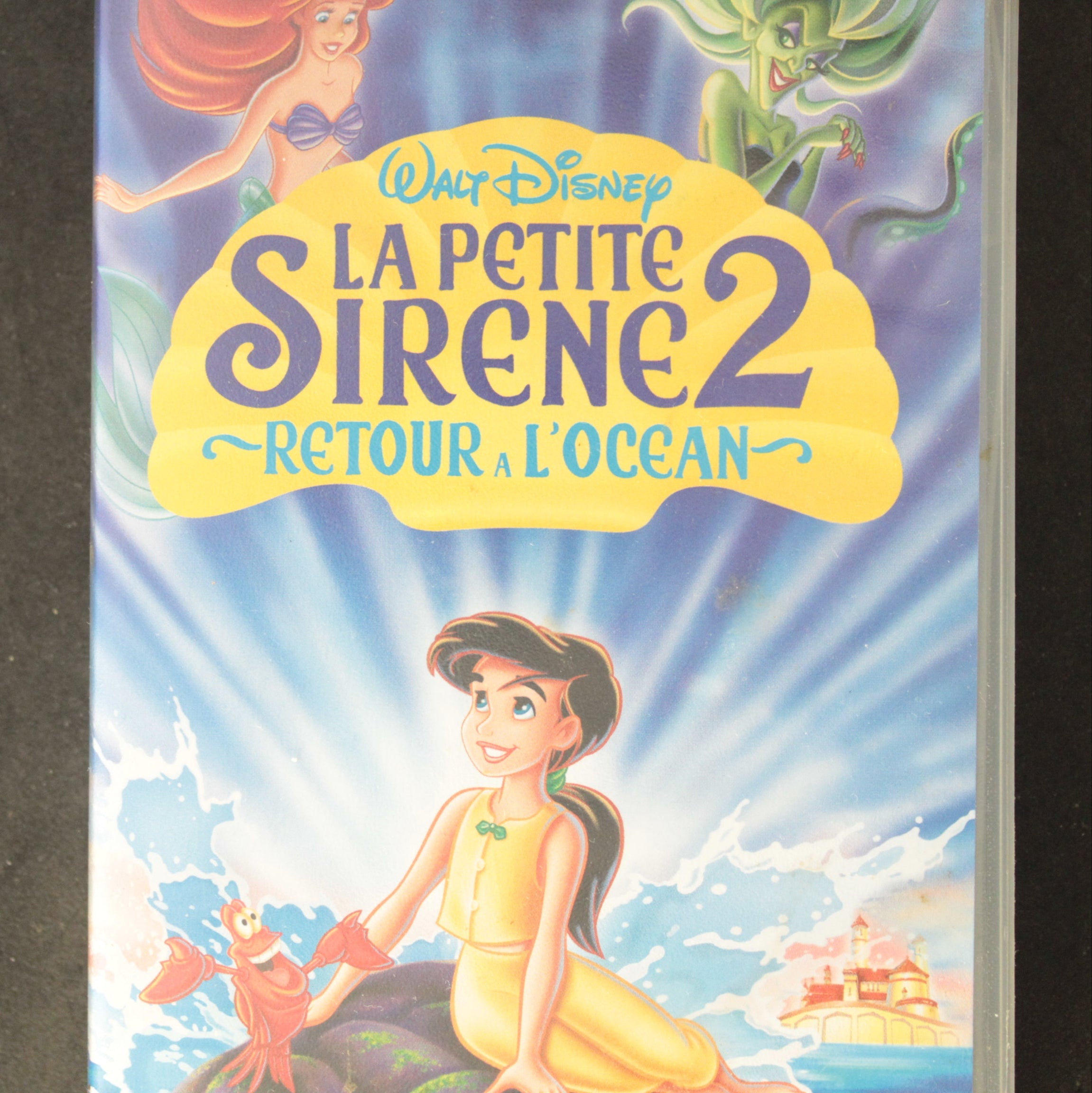 VHS Disney – La Petite Sirène 2 : Retour à l’Océan (2000, édition française RTL, Buena Vista)