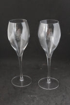 Lot de 2 flûtes à champagne gravées – Champagne BOIZEL 1834 – Collection Maison