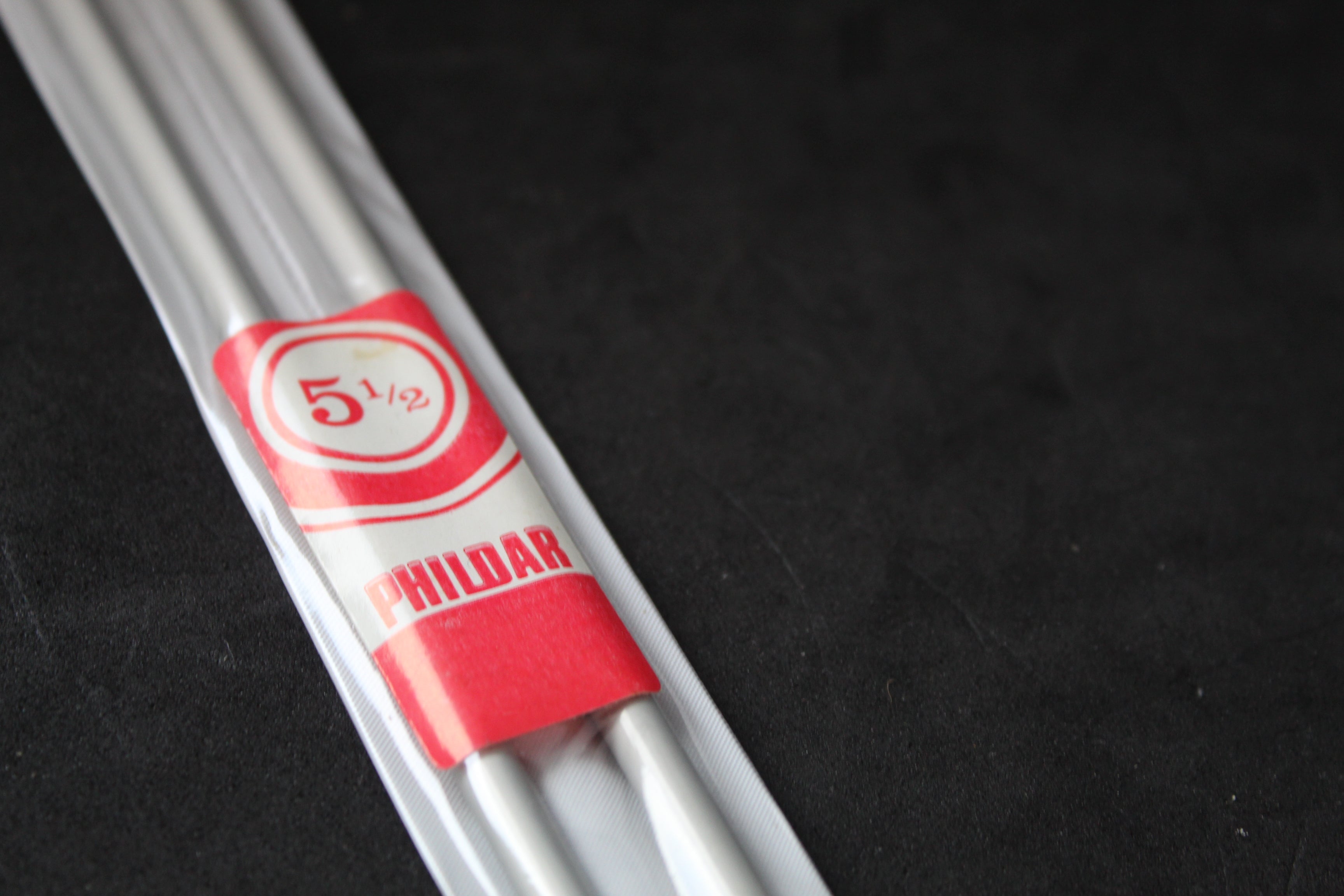 Aiguilles à tricoter vintage PHILDAR – Taille 5,5 mm – Neuf dans l’emballage