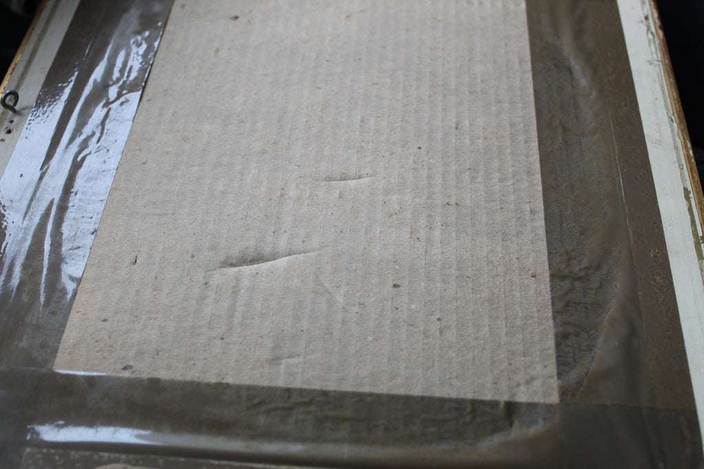 Tableau en Relief – Technique Papier Sculpté 3D – Scène de Marché aux Fleurs