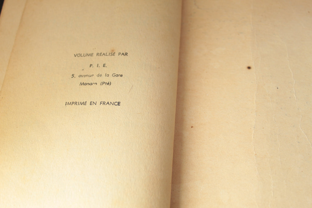 San-Antonio – Au suivant de ces messieurs – Édition originale 1957 – Fleuve Noir – Couverture Michel Gourdo
