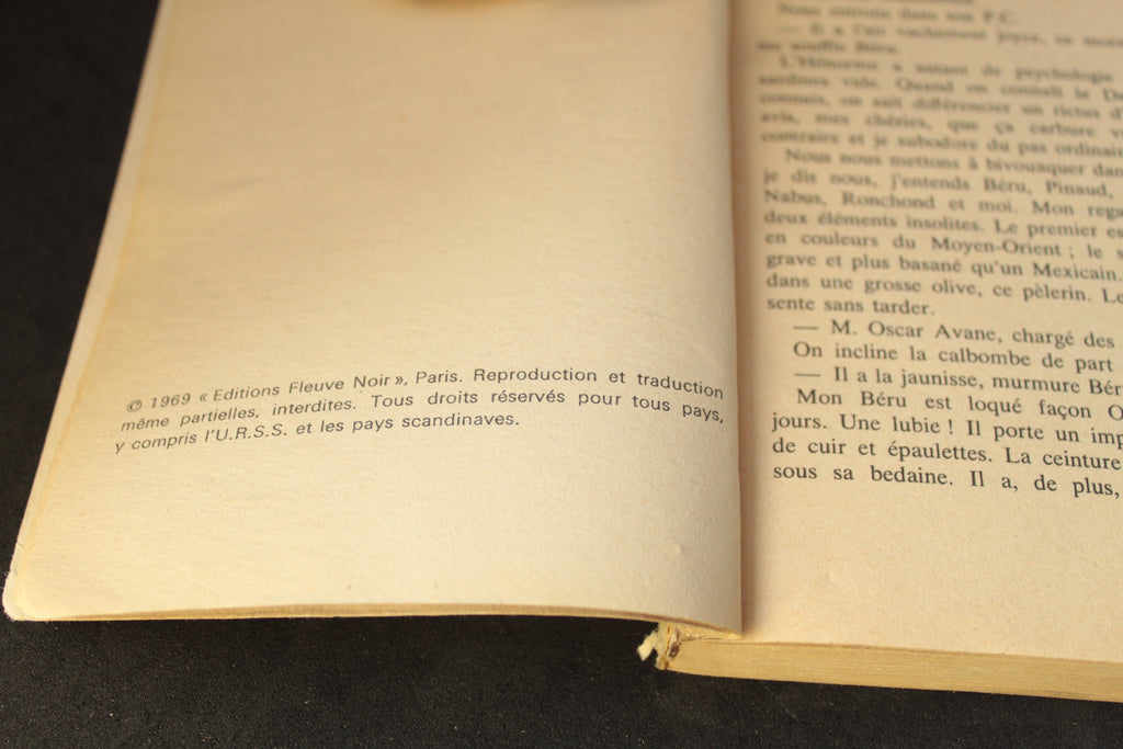 San-Antonio – Bérurier au sérail (édition spéciale TOTAL, 1972)