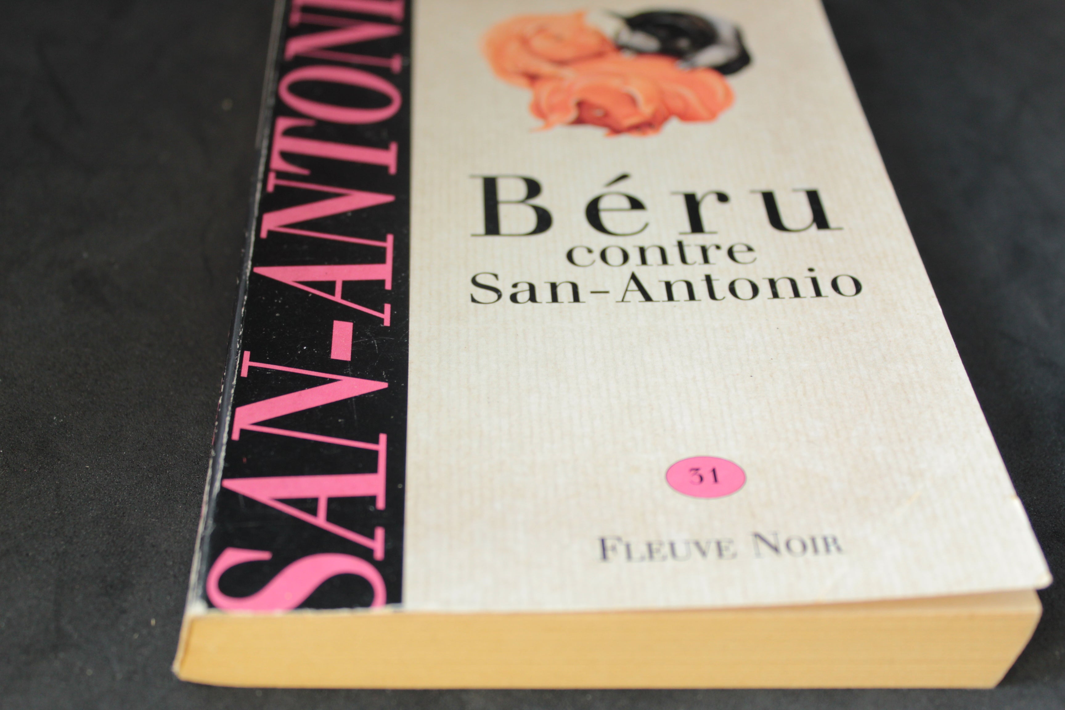 San-Antonio – Béru contre San-Antonio (Frédéric Dard) – Fleuve Noir 1967 / Réimpression 1996 – Polar français vintage