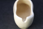 Cendrier souvenir ancien – Faïence en forme de sabot – La Lorraine (années 50-70)