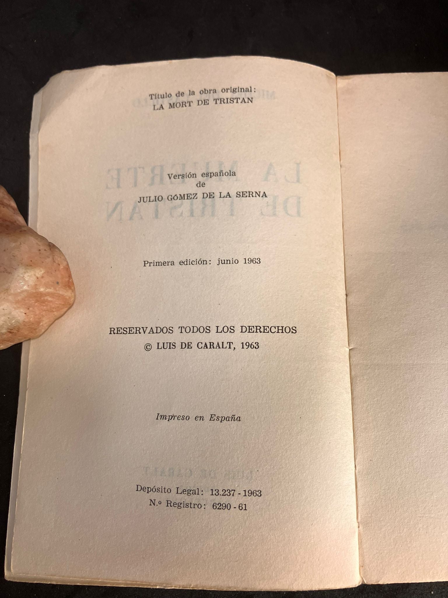 La muerte de Tristán – Miguel del Castillo