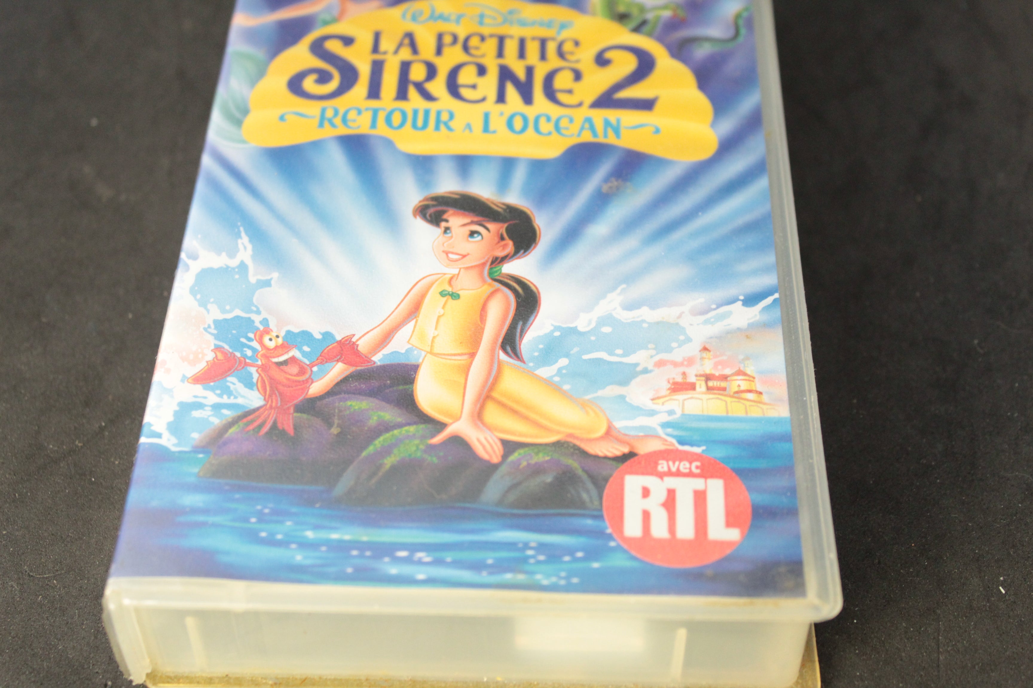 VHS Disney – La Petite Sirène 2 : Retour à l’Océan (2000, édition française RTL, Buena Vista)
