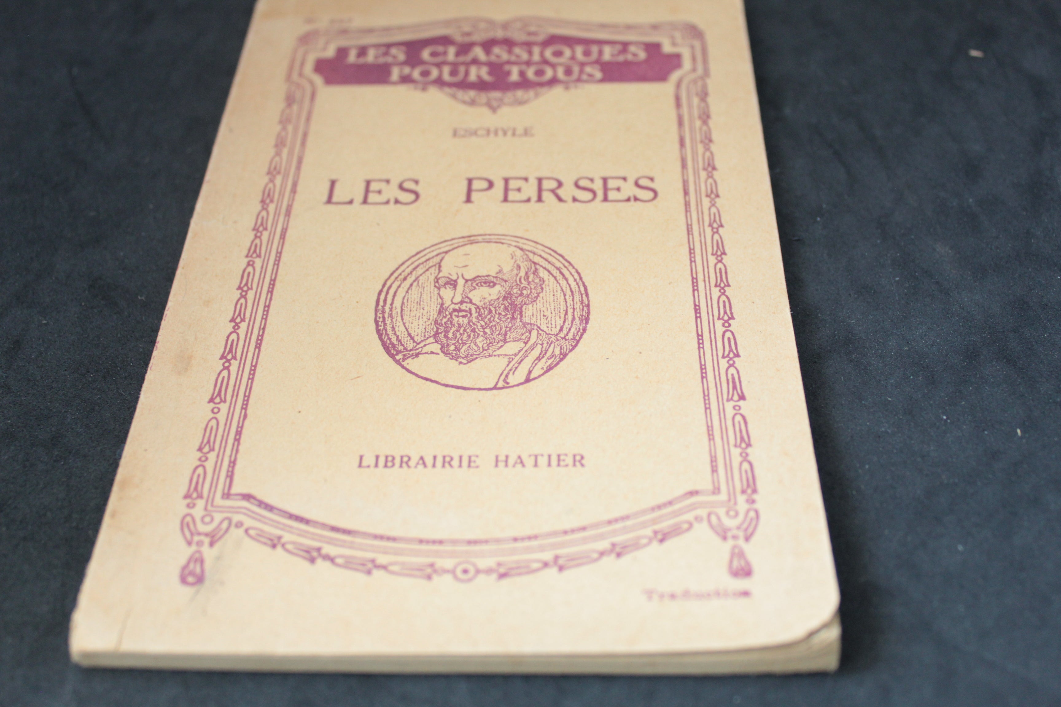 Les Perses – Eschyle | Les Classiques pour Tous | Édition Hatier 1953