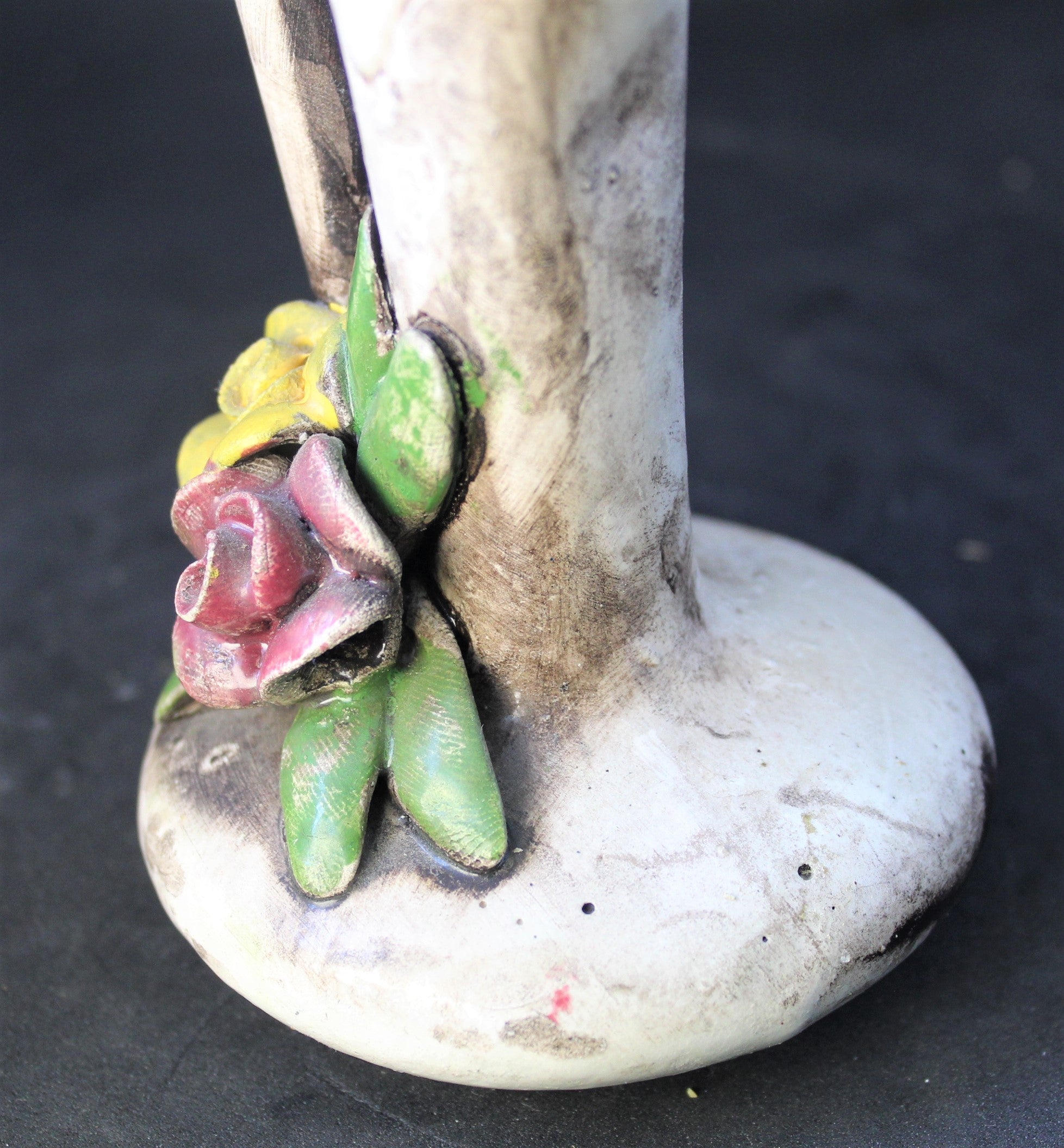 Petit vase décoratif vintage en céramique – Bomboniere Cinzia (Italie, années 60-80)