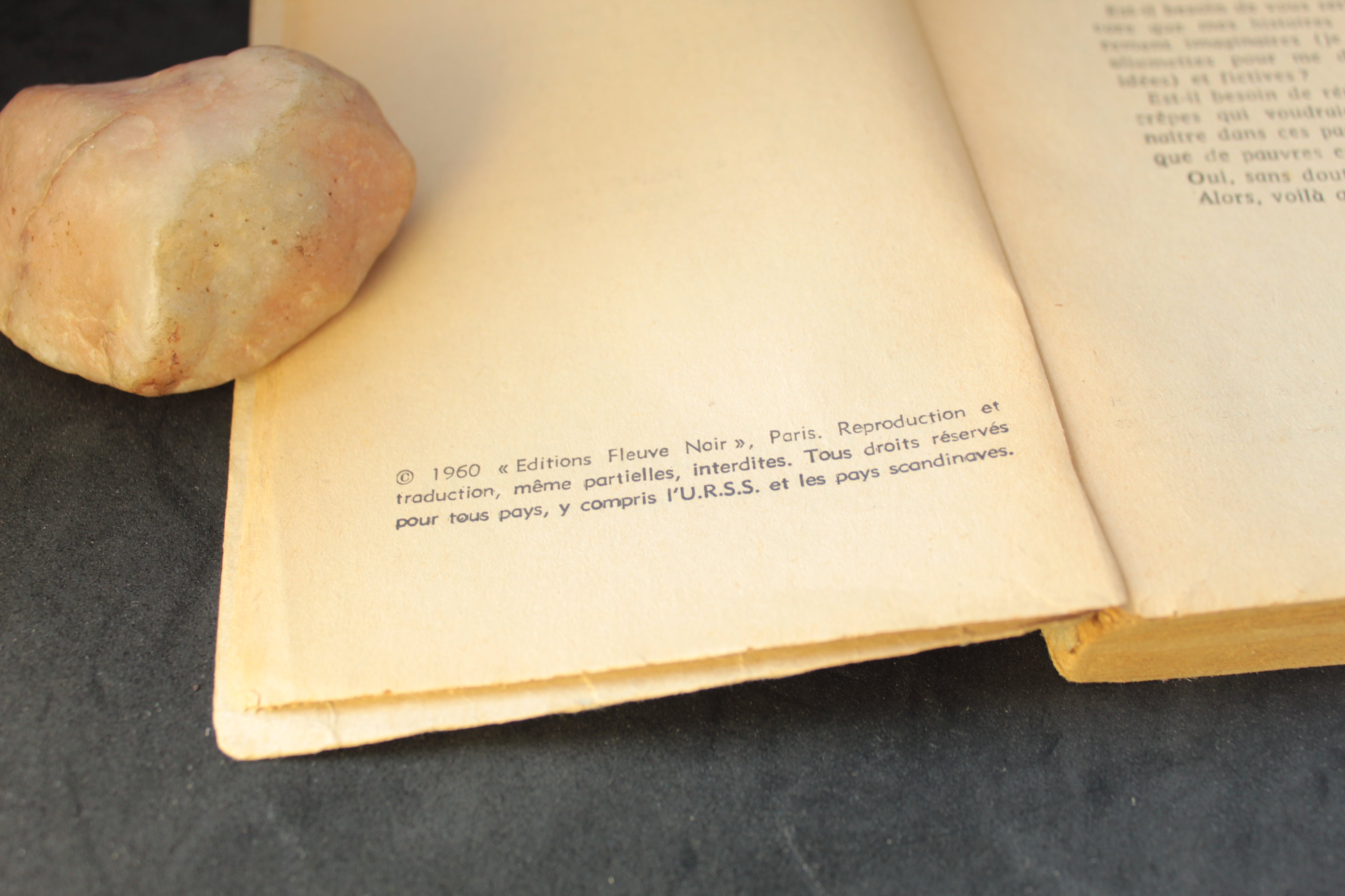 San-Antonio renvoie la balle – Édition originale Fleuve Noir 1960