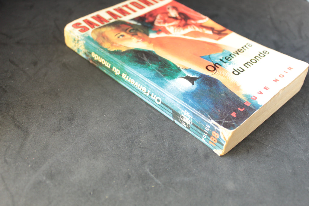 San-Antonio – On t’enverra du monde (Frédéric Dard) – Fleuve Noir 1971 – Polar français vintage