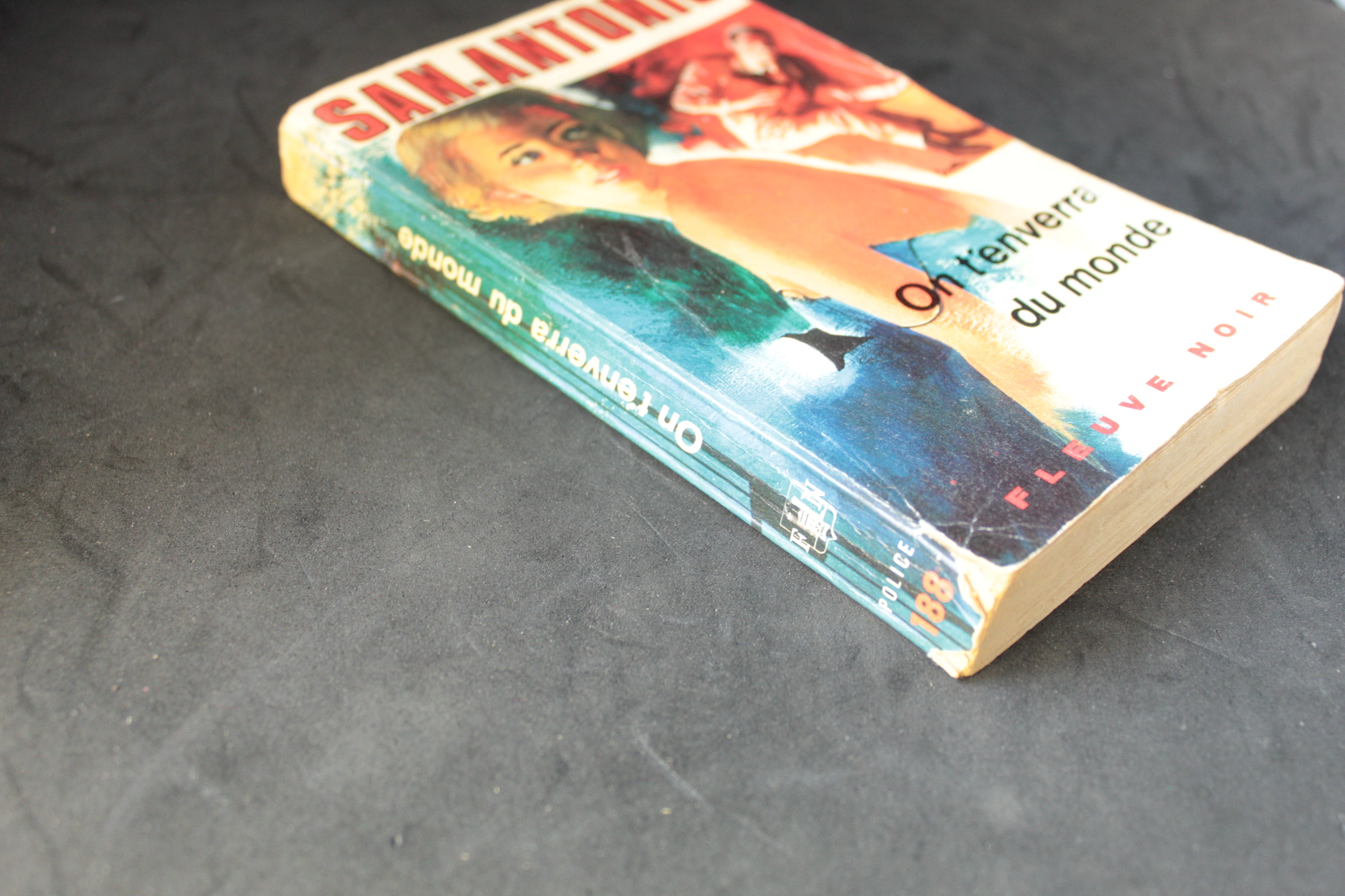San-Antonio – On t’enverra du monde (Frédéric Dard) – Fleuve Noir 1971 – Polar français vintage