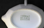 Saucière ancienne en porcelaine décor fleurie – Agences Céramiques Paris